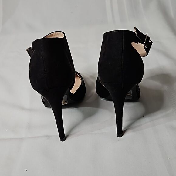 Shoe Dazzle Miciala Black heels size 7 - Picture 3 of 9